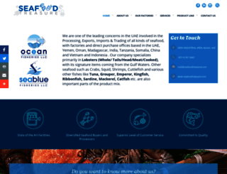 seafoodtreasure.com screenshot