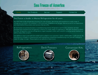 seafreezeinc.com screenshot