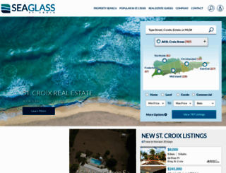 seaglassvi.com screenshot