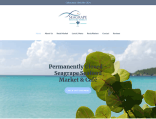 seagrapeseafood.com screenshot