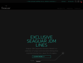 seaguar.com screenshot