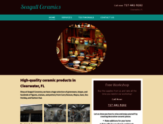 seagullceramics.net screenshot