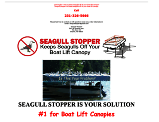 seagullstopper.com screenshot