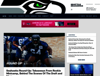 seahawks.com screenshot