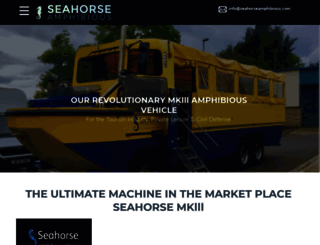seahorseamphibious.com screenshot