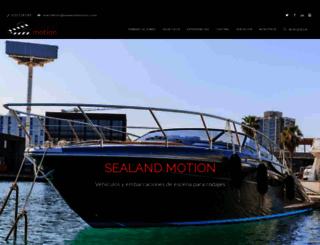 sealandmotion.com screenshot