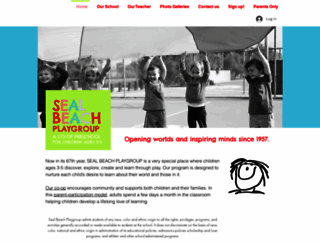 sealbeachplaygroup.com screenshot