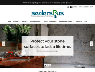 sealersrus.com screenshot