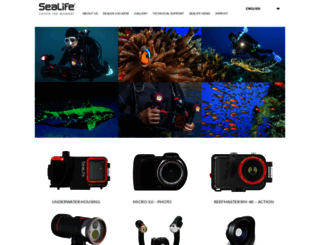 sealife-cameras.info screenshot
