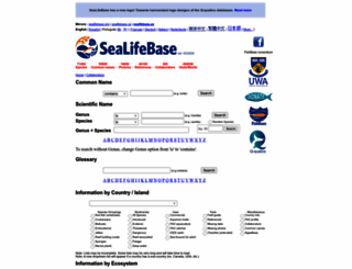 sealifebase.org screenshot