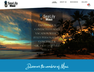 sealilyadventures.com screenshot