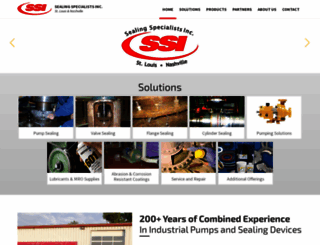 sealing-specialists.com screenshot