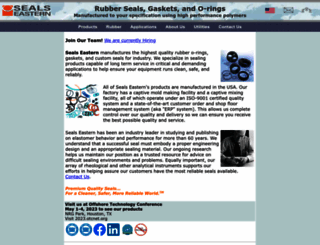 sealseastern.com screenshot