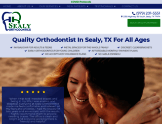 sealyorthodontics.com screenshot