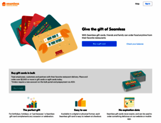 seamless.cashstar.com screenshot
