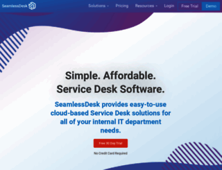 seamlessdesk.com screenshot