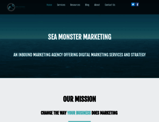 seamonstermarketing.com screenshot