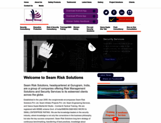 seamrisksolutions.com screenshot