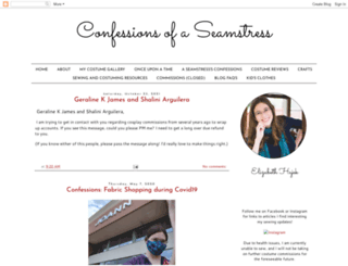 seamstressconfessions.blogspot.com screenshot