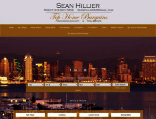 seanhillier.com screenshot