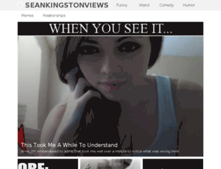 seankingstonviews.co screenshot
