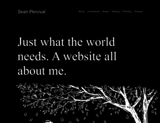 seanpercival.com screenshot