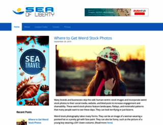 seaofliberty.org screenshot