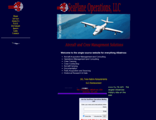 seaplaneops.com screenshot