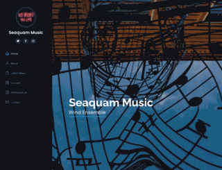 seaquammusic.com screenshot