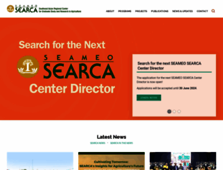 searca.org screenshot