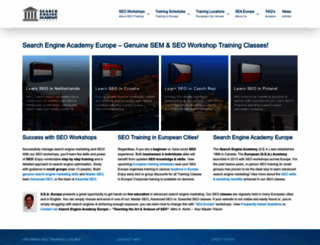 search-engine-academy.eu screenshot