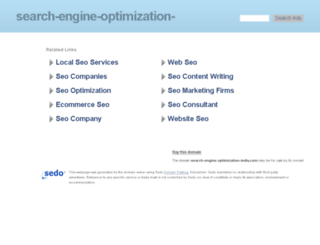 search-engine-optimization-india.com screenshot