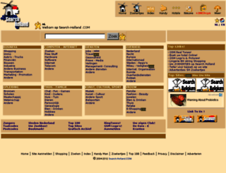 search-holland.com screenshot