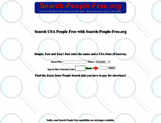 search-people-free.org screenshot