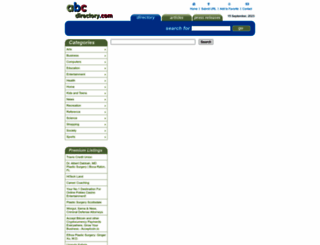 search.abc-directory.com screenshot