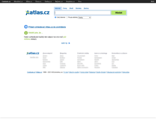 search.atlas.cz screenshot
