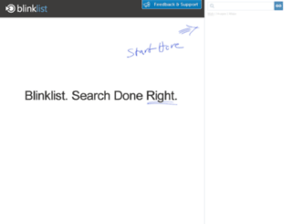 search.blinklist.com screenshot