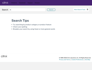 search.citrix.com screenshot