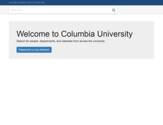 search.columbia.edu screenshot