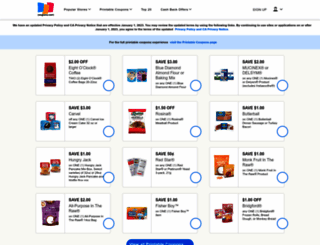 search.coupons.com screenshot
