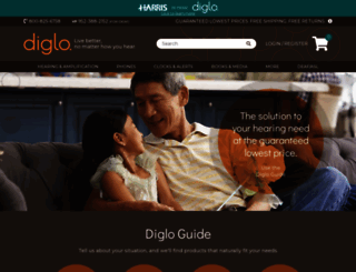 search.diglo.com screenshot