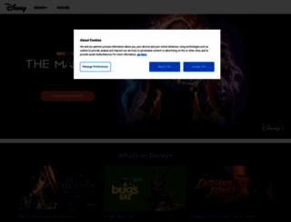 search.disney.co.za screenshot