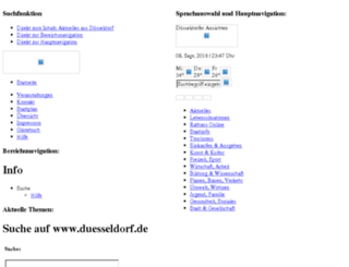 search.duesseldorf.de screenshot