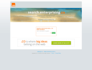 search.enterprising.co screenshot