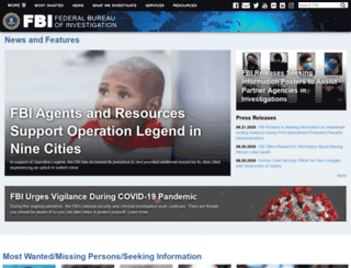 search.fbi.gov screenshot