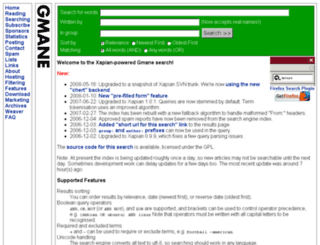search.gmane.org screenshot