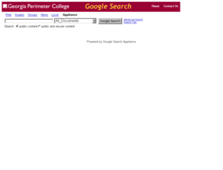 search.gpc.edu screenshot