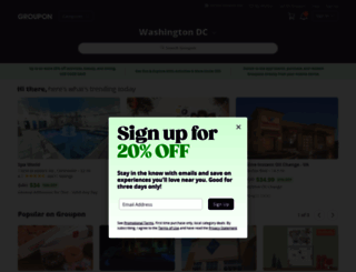 search.groupon.co.in screenshot