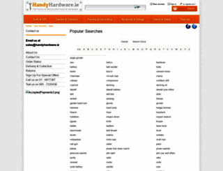 search.handyhardware.ie screenshot