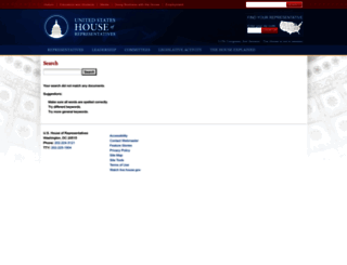 search.house.gov screenshot